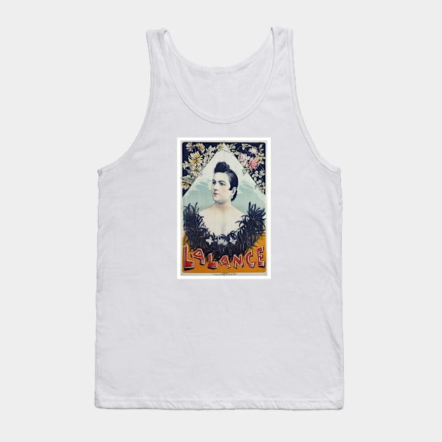 Affiche Cabaret Artiste LALANCE Tank Top by Cartsandra B